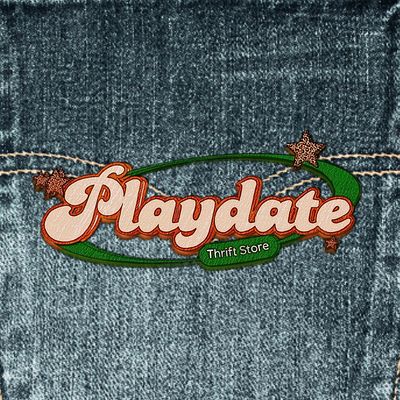 Playdate Thrift logo