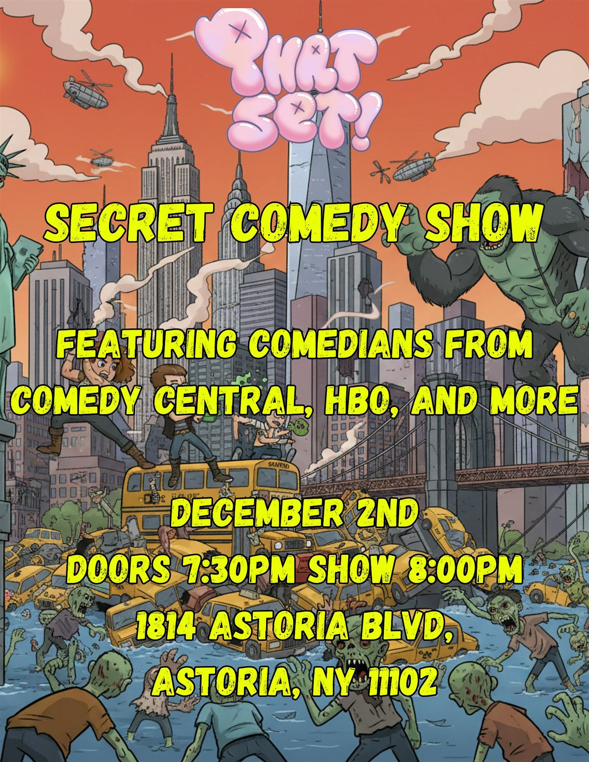 PHAT SET SECRET SHOW | Event in Queens | AllEvents