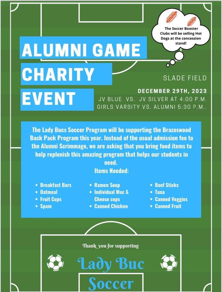 2023 Alumni Game , Brazoswood High School Slade Field, Lake Jackson