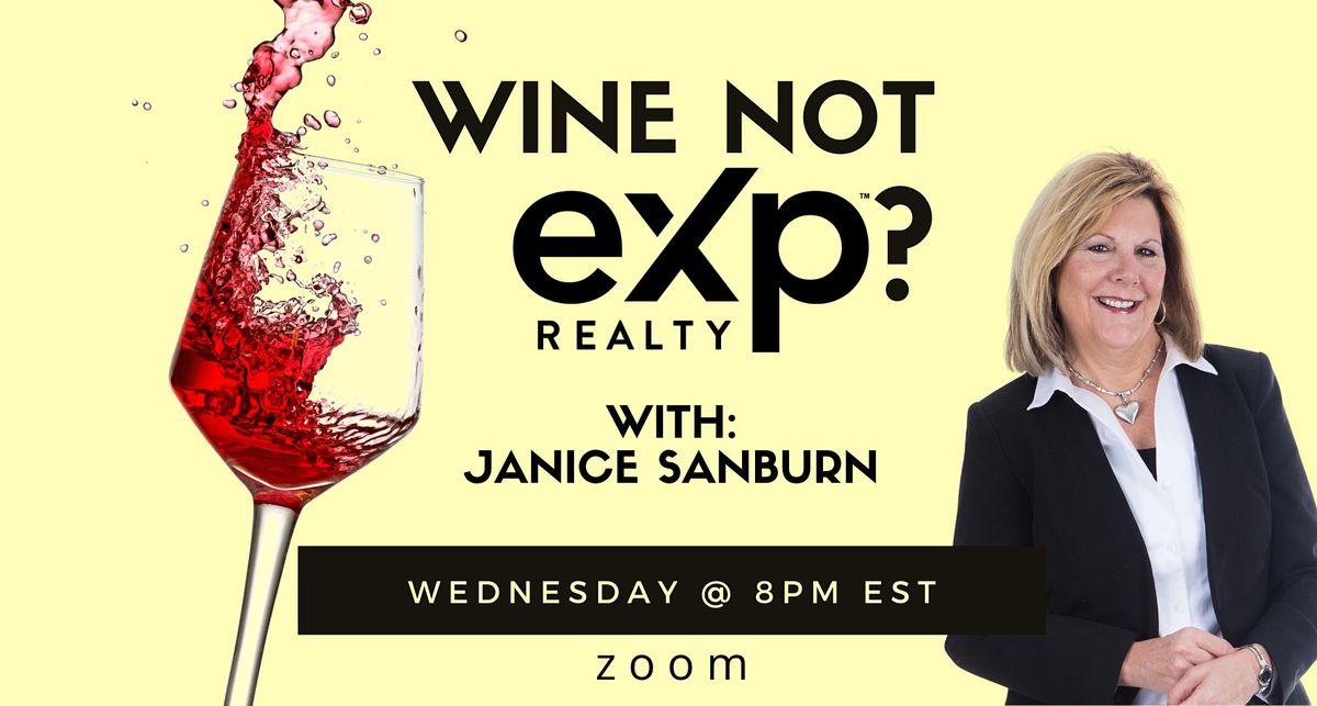 Wine not with Janice, September 1 to July 26 Online Event AllEvents.in