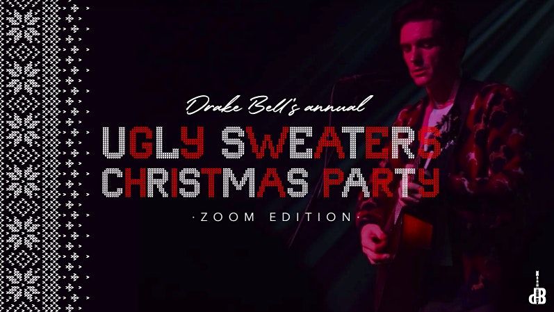 drake bell ugly sweater