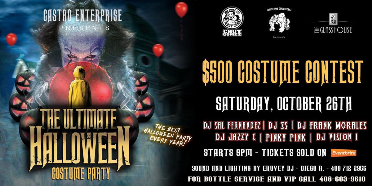 The Ultimate Halloween Party at The GlassHouse, San Jose