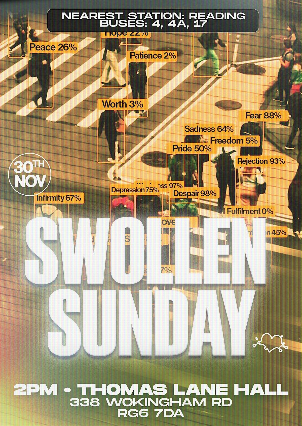 Swollen Sunday, 30 November | Event in Earley | AllEvents
