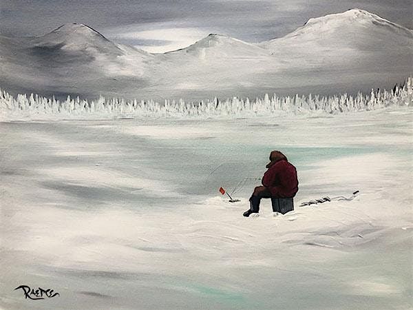 Ice Fishing - Tipsy Brush Painting Party!, 17 February | Event in Kila | AllEvents